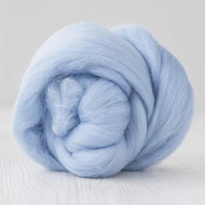 sunrise merino roving: solid colours by gram by dyeing house gallery at Wabi Sabi