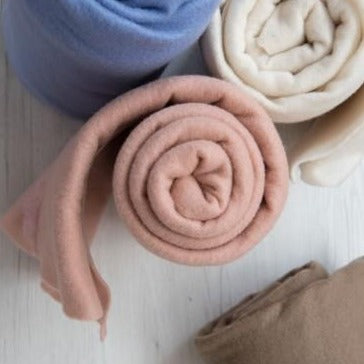 'Dark 1.5m x 1m' extra - fine merino pre - felt by DHG | Wabi Sabi