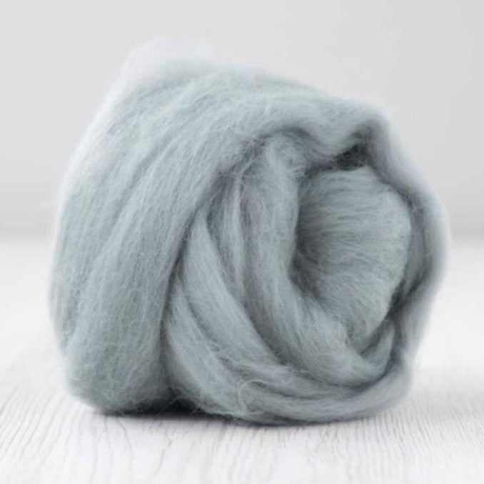 wolf merino roving: solid colours by gram by dyeing house gallery at Wabi Sabi