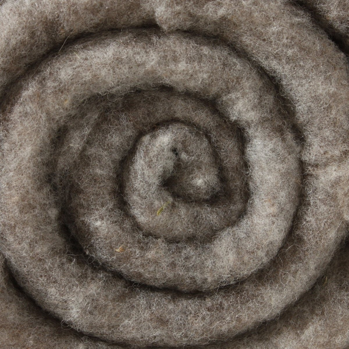 Wool Batts: 50g - 03 Natural Medium Grey at Wabi Sabi