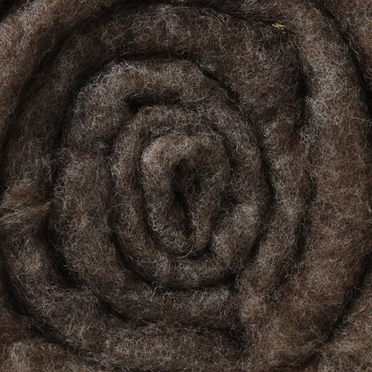 Wool Batts: 50g - 04 Natural Dark Grey at Wabi Sabi