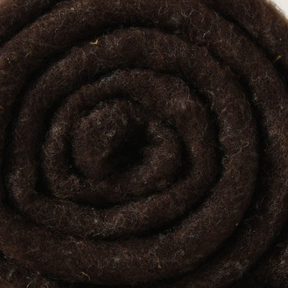 Wool Batts: 50g - 05 Natural Black at Wabi Sabi