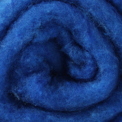Wool Batts: 50g - 06 Royal Blue at Wabi Sabi