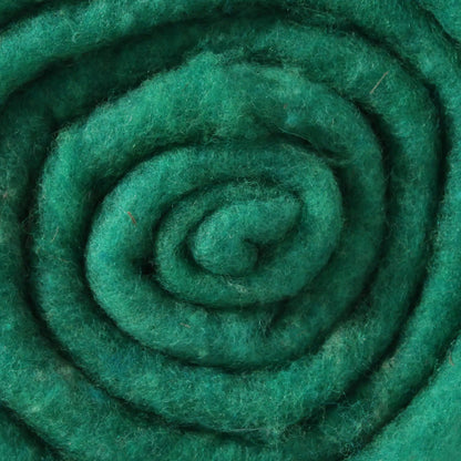 Wool Batts: 50g - 10 Emerald Green at Wabi Sabi