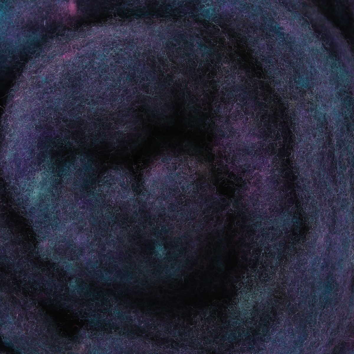 Wool Batts: 50g - 103 Plum Heather at Wabi Sabi
