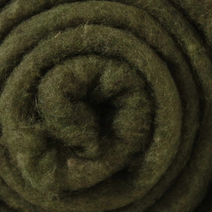 Wool Batts: 50g - 24 Moss Green at Wabi Sabi