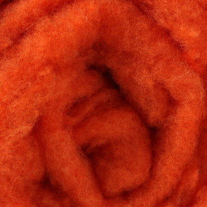 Wool Batts: 50g - 28 Orange at Wabi Sabi