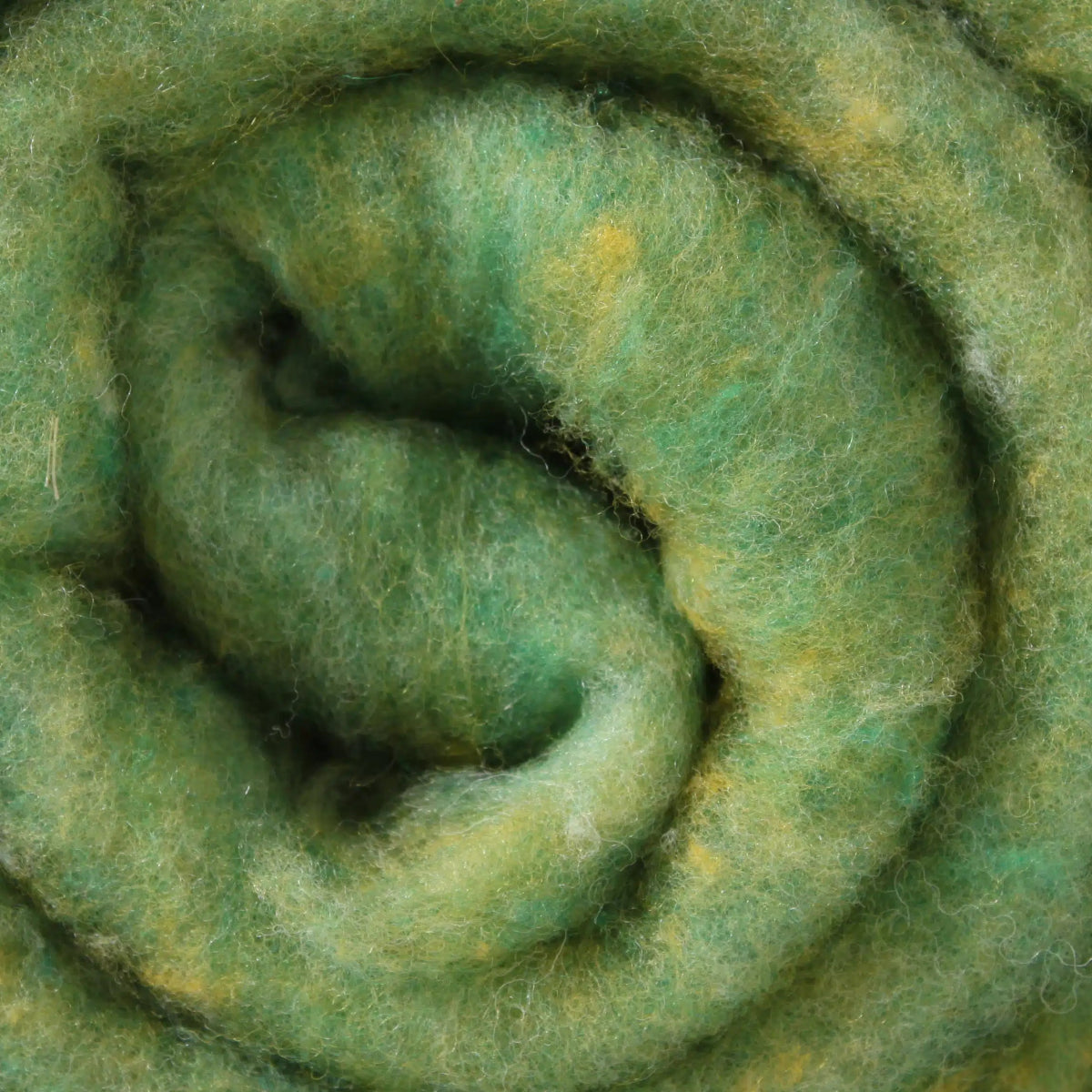 Wool Batts: 50g - Key Lime at Wabi Sabi